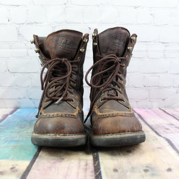 LL BEAN GoreTex WP Upland Hunting Boots 8.5 M - Picture 4 of 9